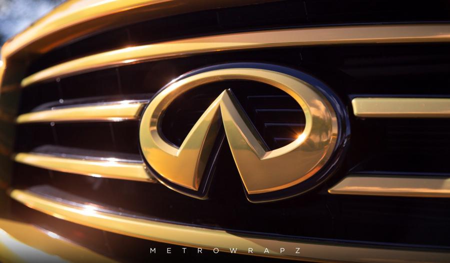 Логотип Infiniti QX60 3.5 by MetroWrapz 2019 года  (фото 4 из 4)